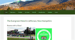 Desktop Screenshot of evergreenmotelnh.com